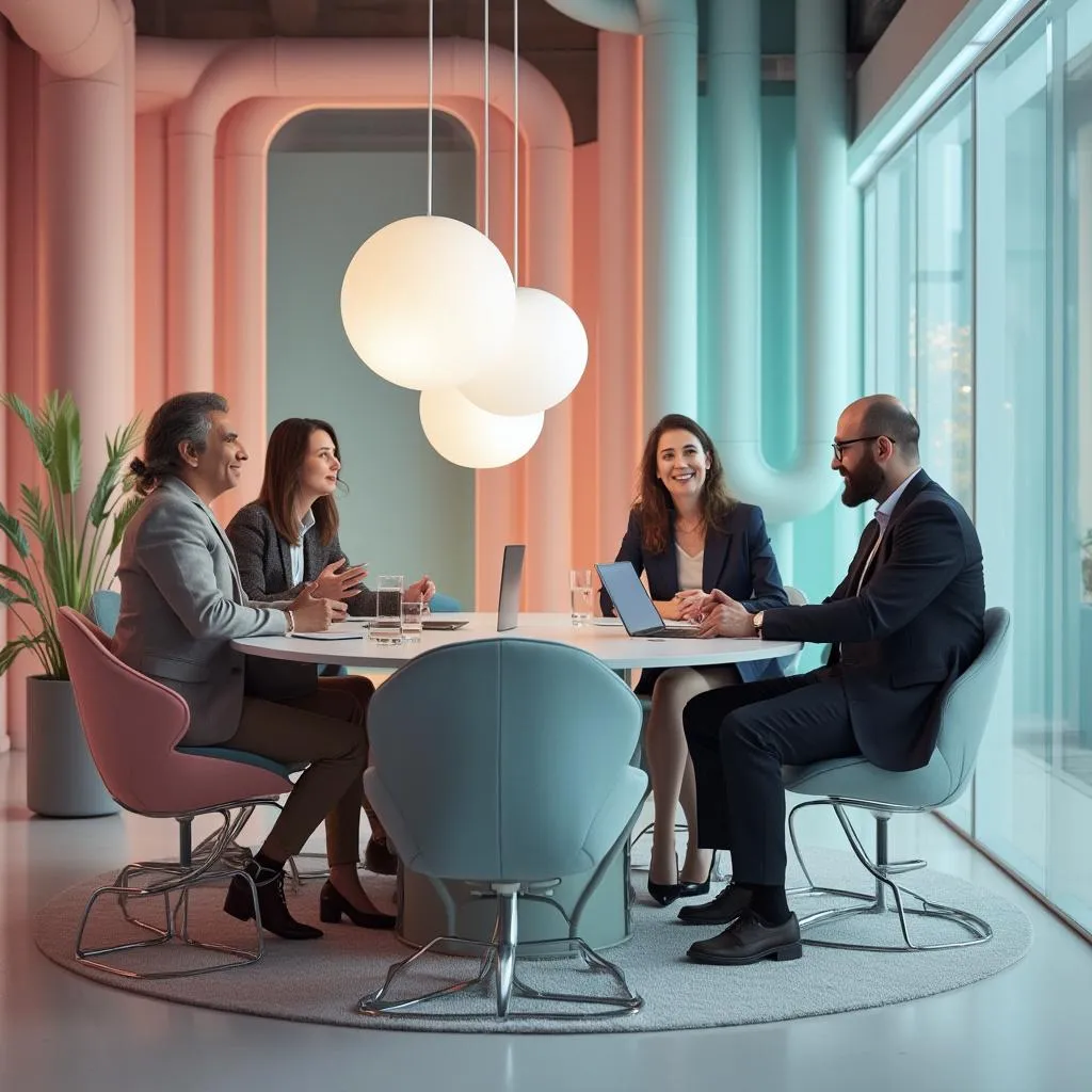 Fundadores de ConsultaEfectiva reunidos en una mesa